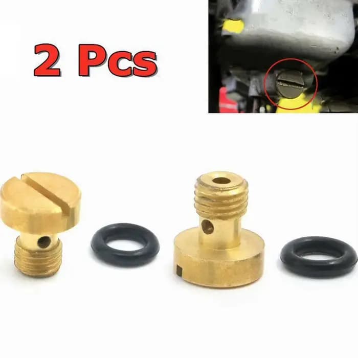 Vis de vidange de bol de flotteur de carburateur de moto, Honda CB350F, CB400F, CB500K, CB550, CB750