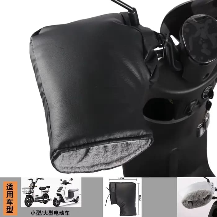 Équipement d'hiver manchons de guidon de moto mitaines gants plus chauds manchettes imperméables cou