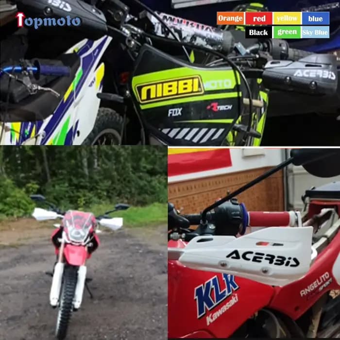 Pour KTM HONDA Kawasaki EXC KLX YZF CRF Dirt Bike Enduro Protection de guidon protège-mains universe