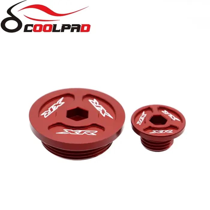 Couvercle de carter moteur vis droite pour HONDA XR 250 400 600 XR250R XR650R bouchon de moto