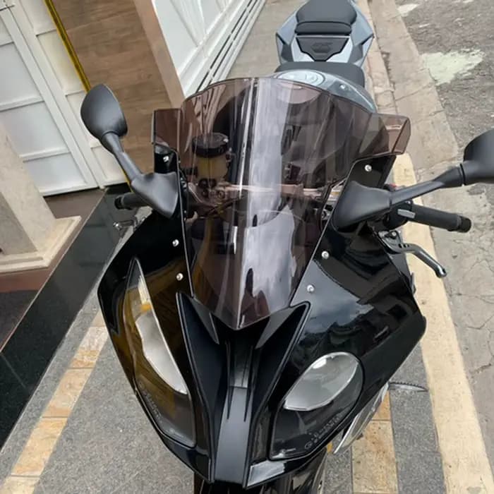 Écran de moto Double bulle pare-brise déflecteur protecteur pare-brise pour BMW S1000RR S 1000 RR 20