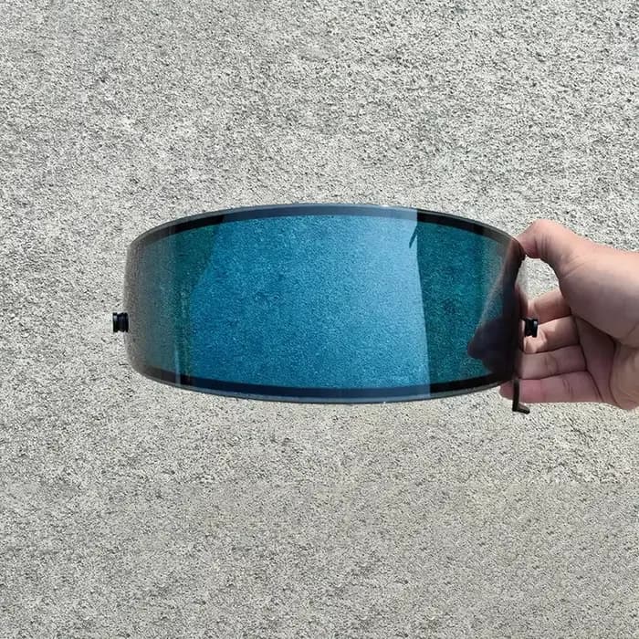 Casque de Moto visière complète visage complet pour cloche RS7 UV anti-rayures pare-vent lunettes vi