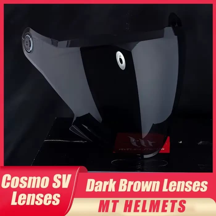 MT casque de moto MT Cosmo SV 3/4 casque ouvert hommes femmes respirant Double lentilles queue Jet S
