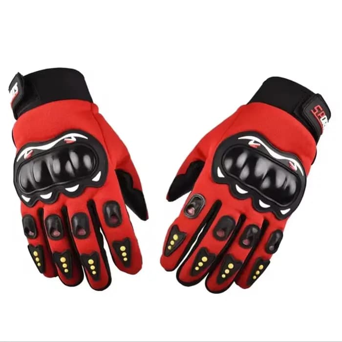 Gants de moto de protection des doigts complets, gants de sport de chevalier en plein air, respirant