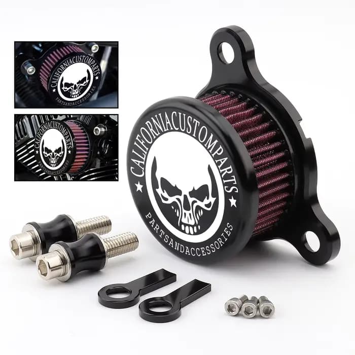 Nettoyeur d'admission de filtre à air pour Harley Sportster XL, 883, 1200 XHL, Iron Nightster, Prior