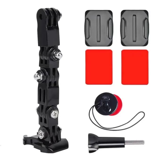 Support de casque de moto pour Gopro Hero 13 12 11 10 Yi osmo, support de caméra de sport d'action, 
