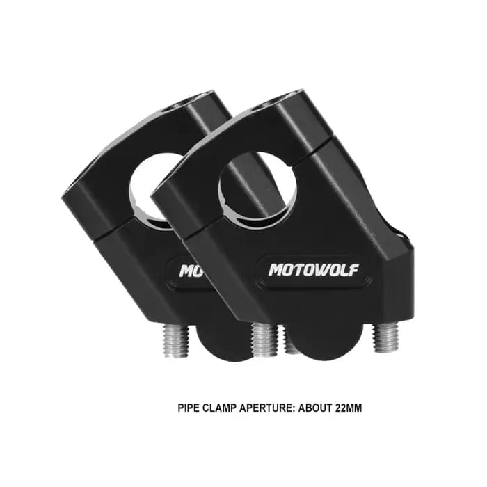 Rehausseur de guidon de moto, pince de rehaussement de motocross, support de vélo de fosse, accessoi