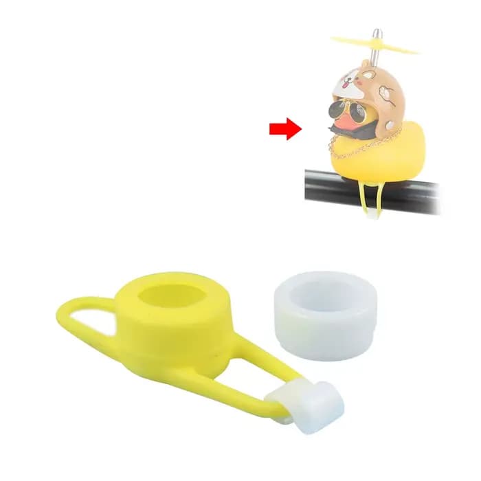 Guidon de moto électrique avec casque de chat, décoration de vélo, dessin animé mignon, ornements d'
