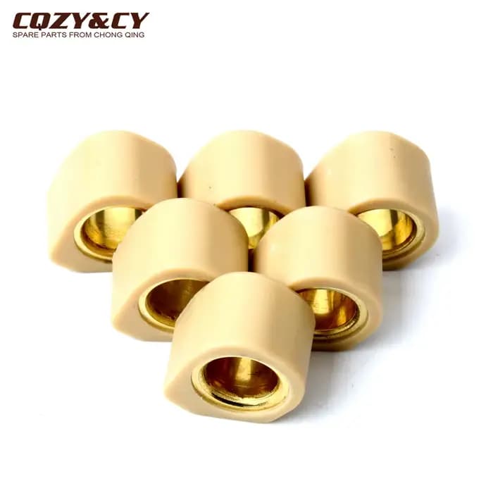 Poids de rouleau de variateur de course, 6 pièces, 20x15mm, 8g, 10g, 13g, 15g, 19g, pour Suzuki Burg