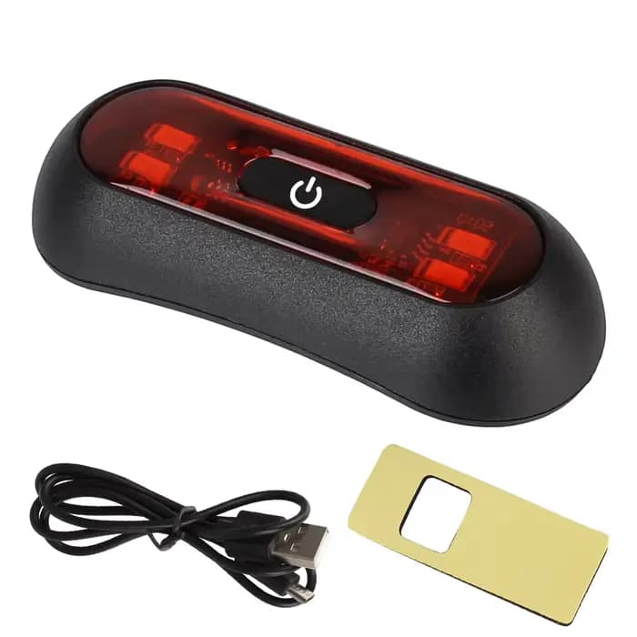 Lumière Stroboscopique à l'iode pour Casque de Moto, Lampe de Signalisation LED, Clignotant Décorati