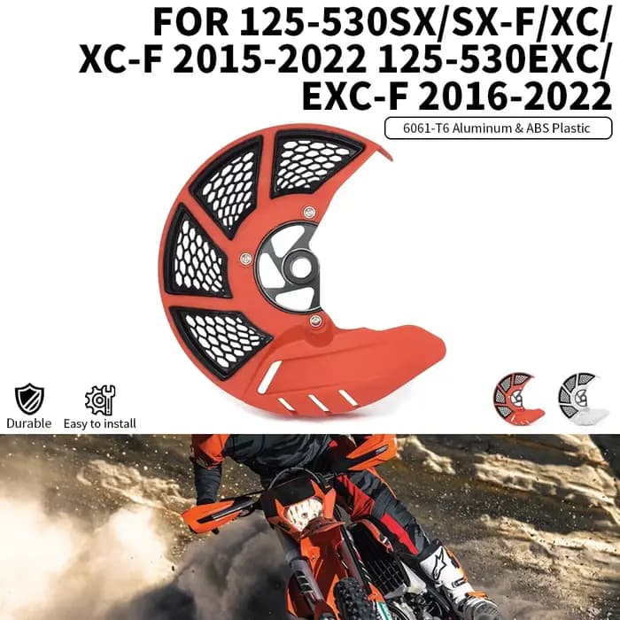 Couvercle de protection de disque de frein de moto, pour KTM EXC EXCF SX SXF XC XCF 125 150 200 250 