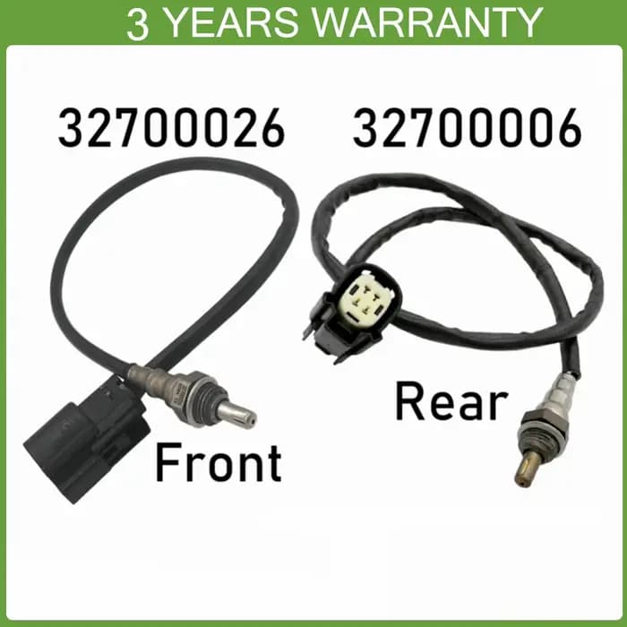 2 pièces 32700006 32700026   Capteur d'oxygène avant et arrière pour Harley Davidson Sportster 883 1