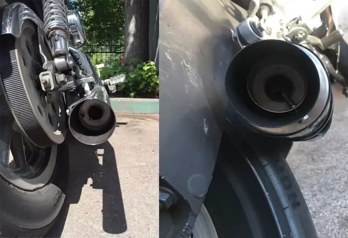 Éliminateur de fer de silencieux d'échappement de moto pour Ducati 800SS 800 Supersport 900SS 900 Sp