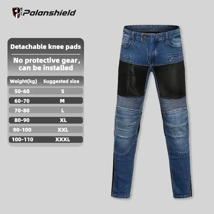 Pantalon de moto respirant, nouveau style, printemps et été, jeans anti-chute pour hommes et femmes,