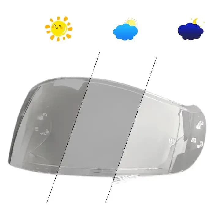 Visière photochromique pour casque Shoei Neotec 2 Neotec II CNS-3, lentille de protection solaire