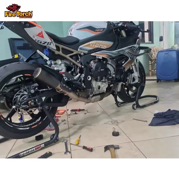 Système d'échappement sans lacet pour moto Bmw S1000Rr 2020 2019 2021 2022 2023 2024 2025, tuyau à l