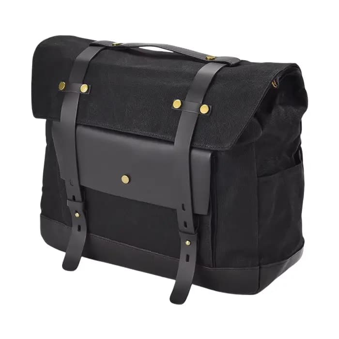 Sac latéral de moto pour Sportster Softail Dyna Cruiser, sac de motocross, sac de selle universel, b