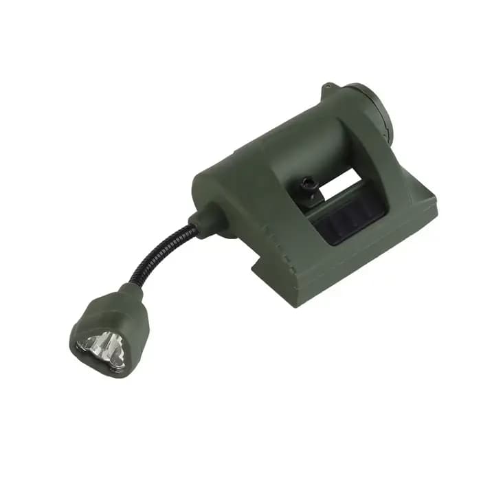 Lumière de casque tactique 3 Modes lampe de poche LED éclairage de nuit extérieur pour la chasse Las