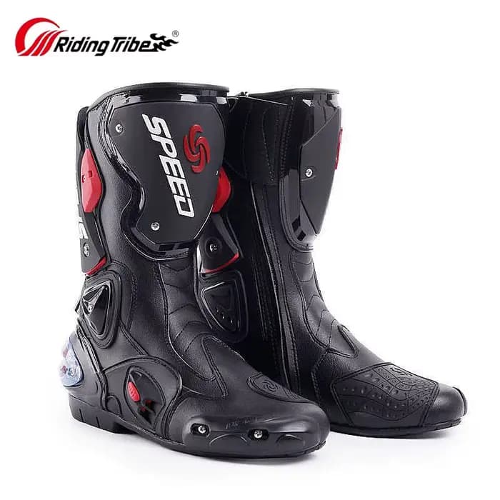 Riding Tribe hommes Moto bottes Moto course Motocross tout-terrain Moto Moto chaussures Botas Moto b