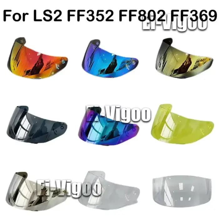 Visière de casque intégral pour moto LS2 FF352, lentille de remplacement, adaptée au casque Ls2 FF35