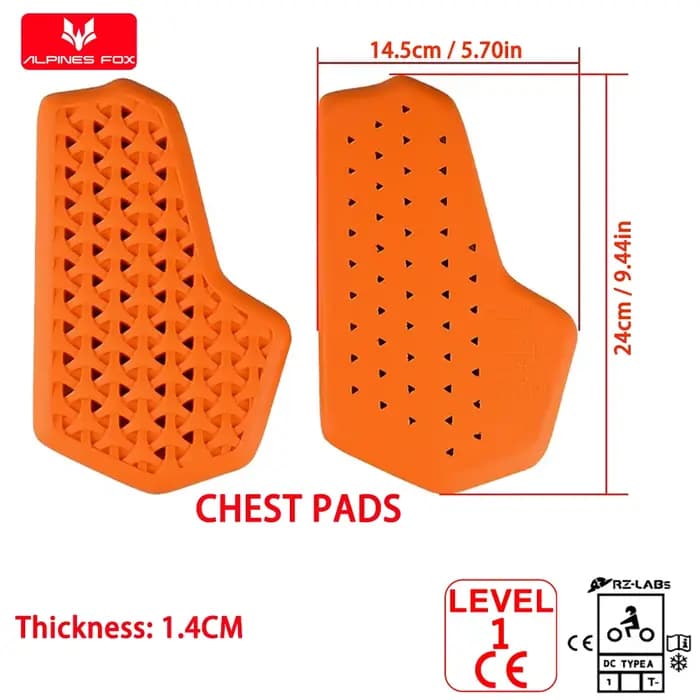 Équipement de protection pour veste de moto, coussinets pour le dos et le coude, genouillères et poi