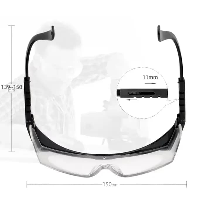 Lunettes de protection anti-éclaboussures pour moto, lunettes de protection contre le vent et la pou