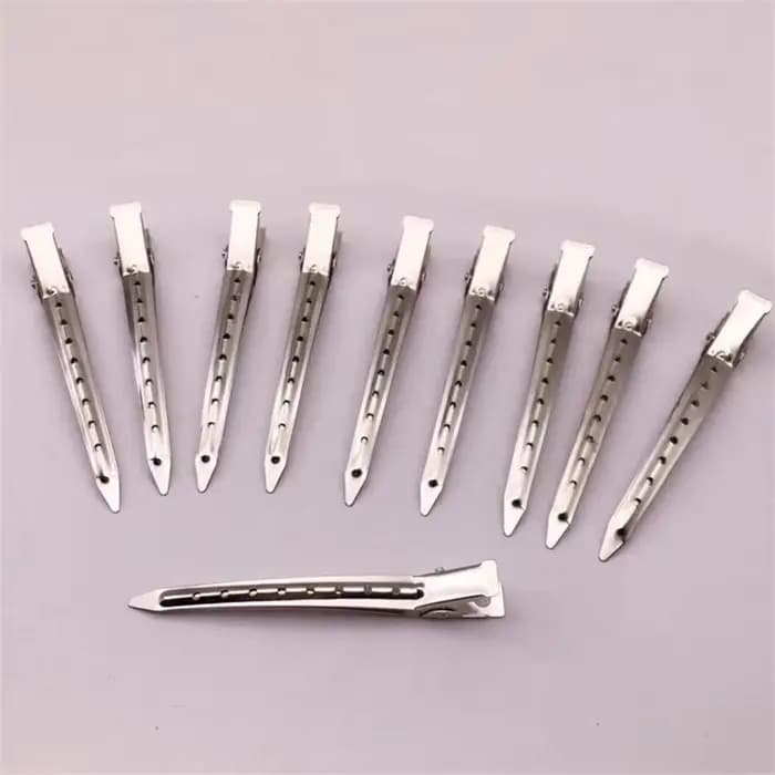 Pinces à cheveux en acier inoxydable pour salon professionnel, outils de coiffure, épingles à cheveu