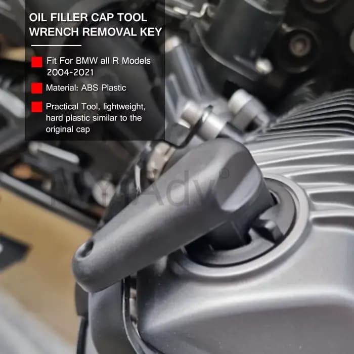 Outil de bouchon de remplissage d'huile moteur de moto, clé de retrait pour BMW R1250GS R1200GS LC R