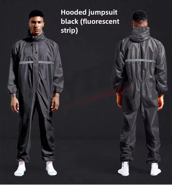 Combinaison imperméable anti-pluie pour moto, Portable pour l'équitation en plein air, combinaison u