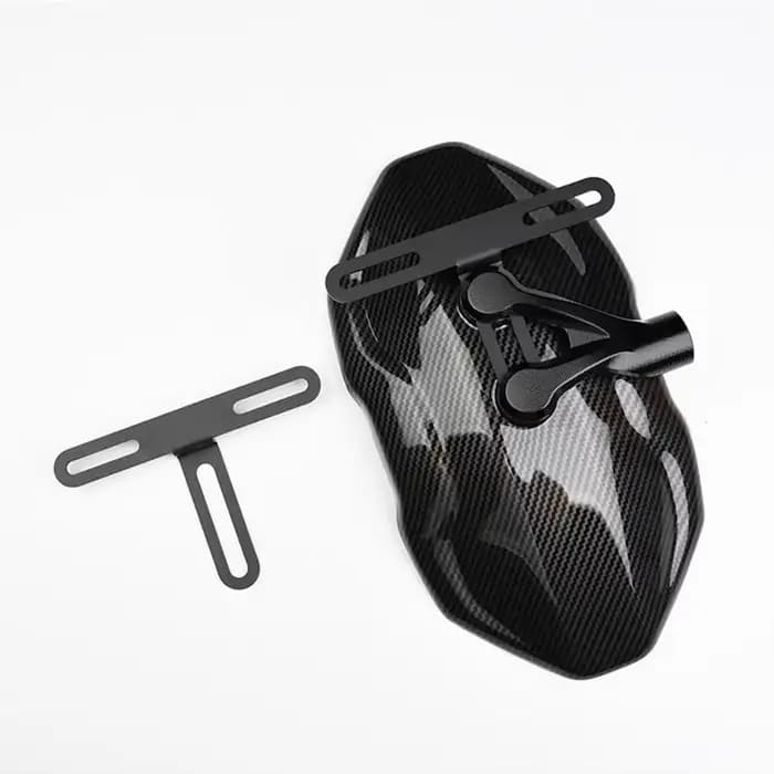 Support de plaque d'immatriculation en fer pour garde-boue de moto, Support de plaque d'immatriculat