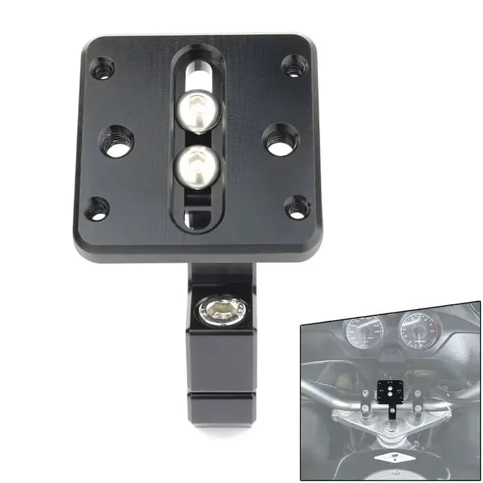 Guidon pour Triumph Tiger 800 Speed Triple Street Triple 675 Street, Twin GPS Mount, Navigation, 22m