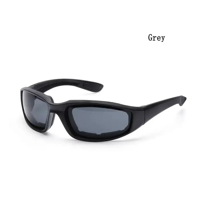 Lunettes de soleil d'équitation de moto, lunettes de scooter coupe-vent, degré de vent, rembourrées,