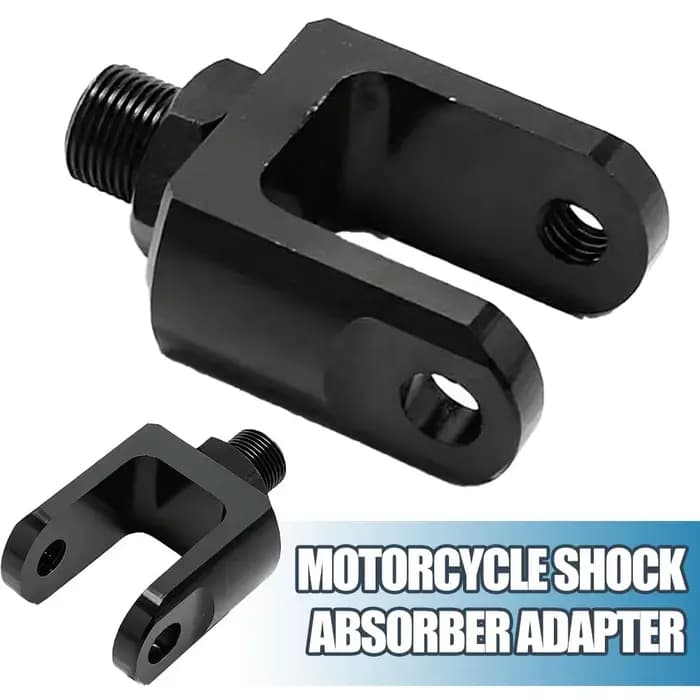 Adaptateur d'amortisseur de moto, support antirouille en alliage d'aluminium, accessoire universel d