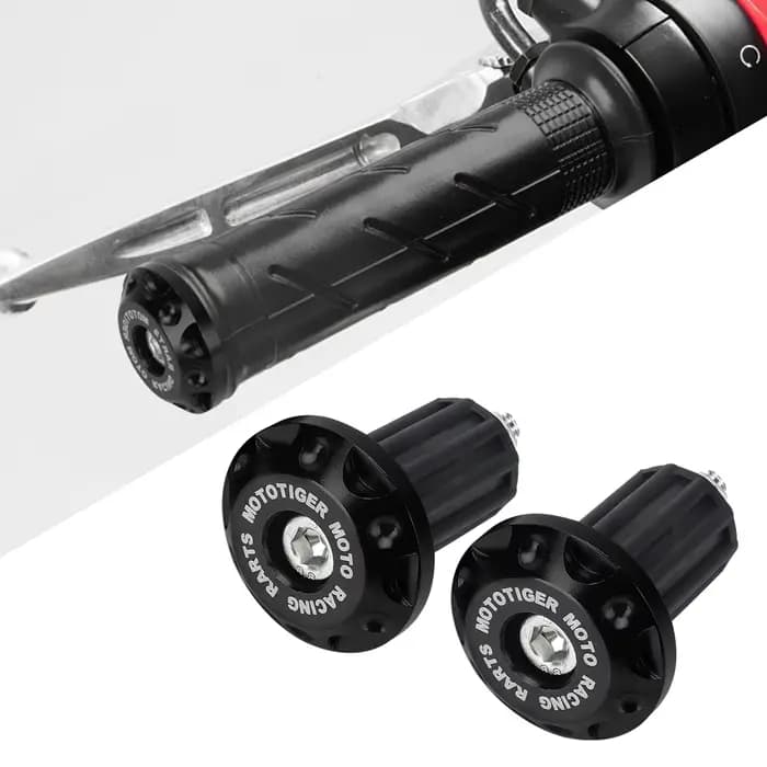 Bouchon d'extrémité de guidon de moto, 2 pièces, capuchons de barre de poignée coulissant pour Honda