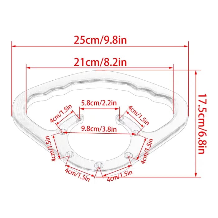 Précieux accoudoir de moto CNC, poignées de passager, poignée de maintien, barre pour Honda CBR1100X