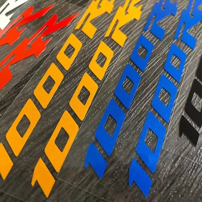 Autocollants réfléchissants pour casque de moto, autocollants pour réservoir, roues, jantes, 1000RR,