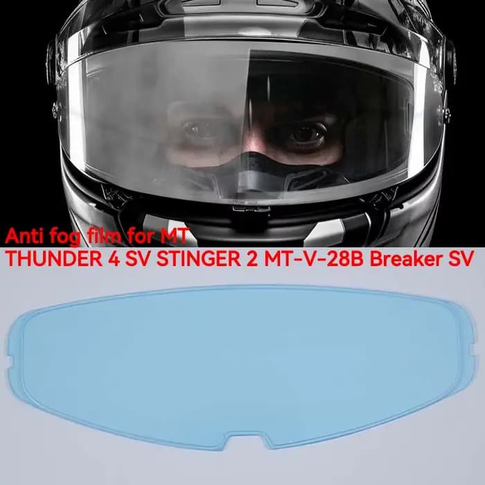 Visière de casque photochromique pour MT MT-V-28B THUNDER 4 SV STINGER 2 Breaker SV, bouclier de rem