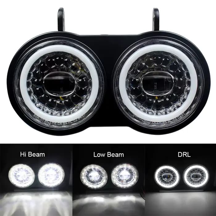 Phare LED double lumière pour moto, pour Buell XB modèle 2003 – 2010