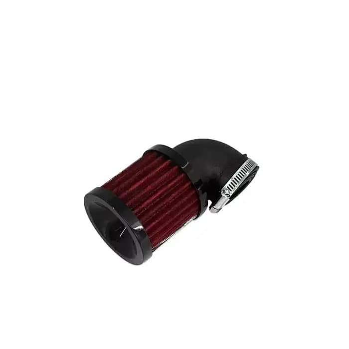 Filtre à air pour moto Cafe Racer 28mm-48mm, à clipser, coudé à 90 degrés, pour moto tout-terrain, o