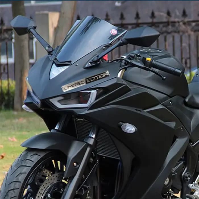 Autocollant universel étanche pour moto, argent, noir, réservoir de carburant, crème solaire, décora