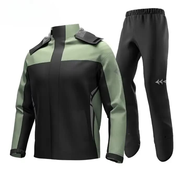 Ensemble imperméable moto pour extérieur, veste et pantalon de pluie, pour livreurs et conducteurs d