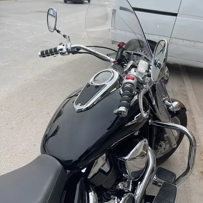 25mm 1 "moto guidon poignée barre fin poignées pour Harley Cruiser Chopper personnalisé Suzuki Boule
