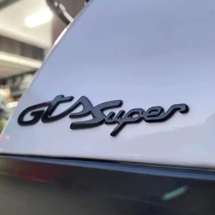 Adhésif souple 3D pour moto, pour Vespa Piaggio GTS300 GTSsuper, étiquette autocollante avec LOGO ét