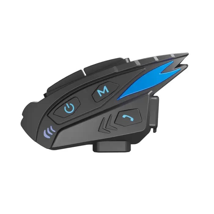 Shark Pro casque de moto Bluetooth interphone casque pour 8 coureurs partage de musique IP65 étanche