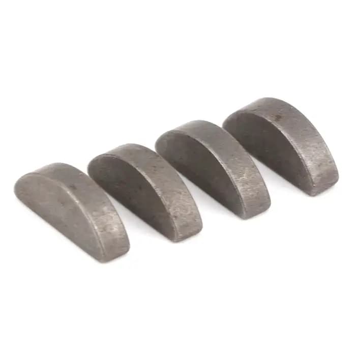 Clé de fusée Woodruff Standard, 4 pièces/lot, pour Mini Moto 47cc 49cc, Dirt Bike, Minimoto ATV Quad