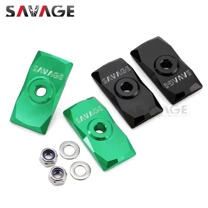 Embout de bras oscillant de réglage de chaîne, pour KAWASAKI NINJA 500 400 250/R/SL Z400 Z250 Z300 V