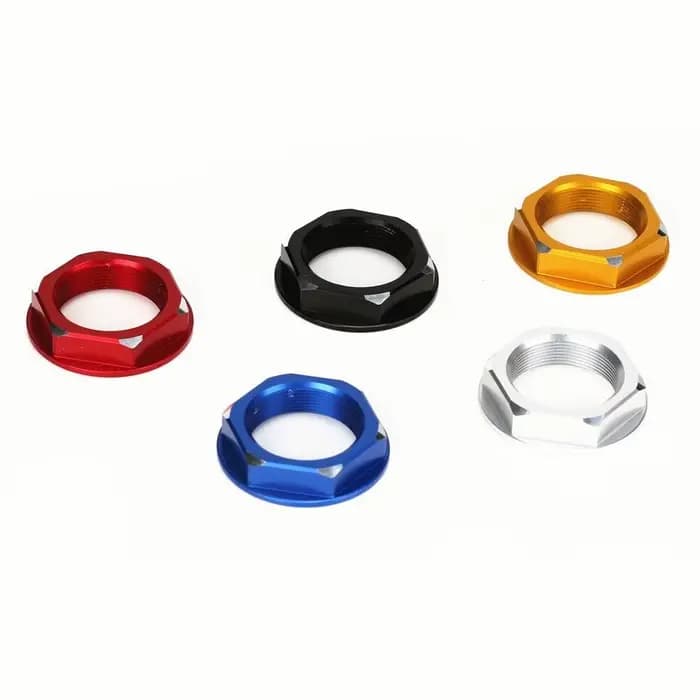 Motos CNC Triple arbre tige empiècement trou central écrou pour SUZUKI GSX-R600 750 2006-2020 GSXR 6