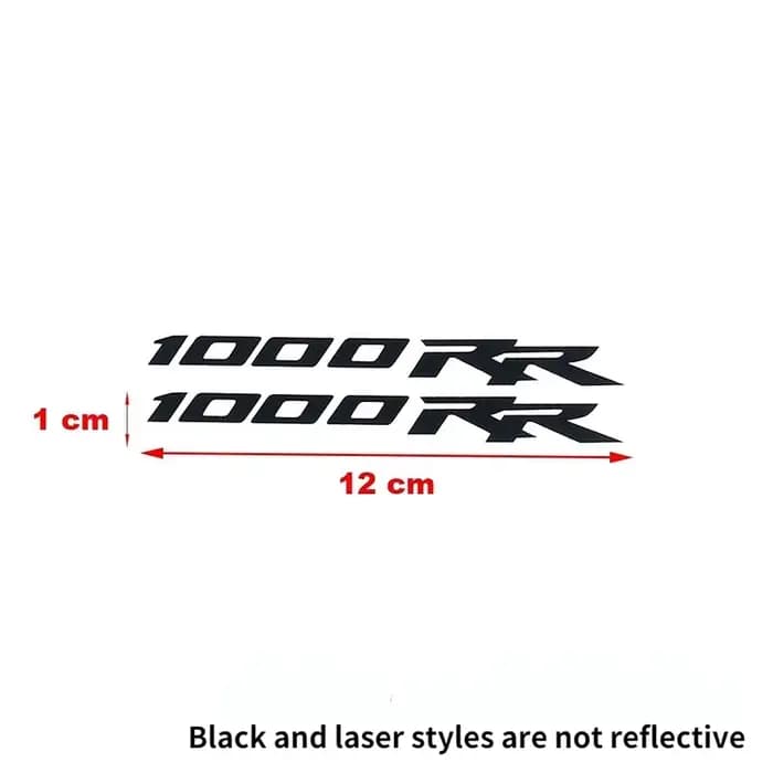 Autocollants réfléchissants pour casque de moto, autocollants pour réservoir, roues, jantes, 1000RR,