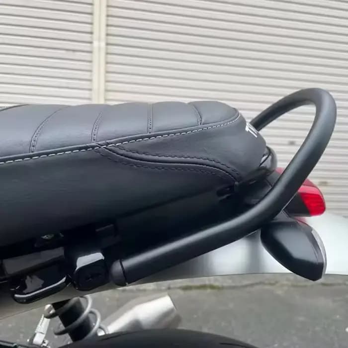 Barre d'appui arrière pour moto, accoudoir de siège, bagages à main courante, accessoires de moto po