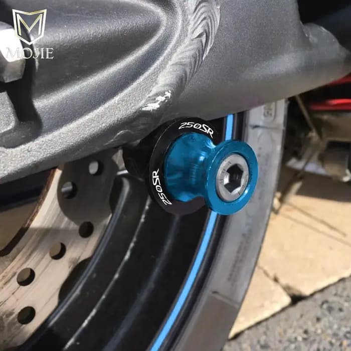 Pour CF MOTO 250SR 250 SR 250NK 2020 2021 2022 2023 MOTO CNC bras oscillant curseurs bobines support